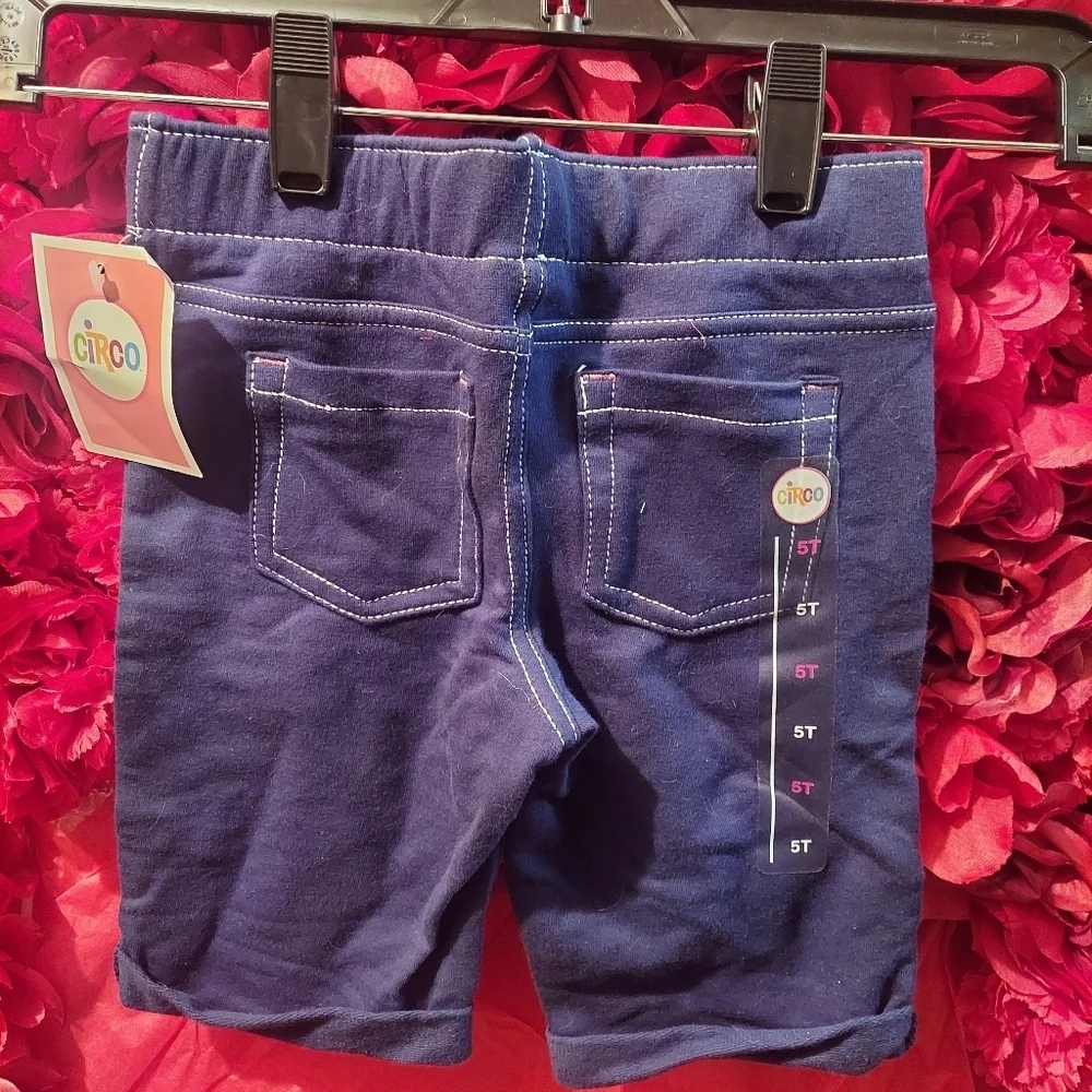 Circo Size 5T NWT Nightfall Blue Shorts